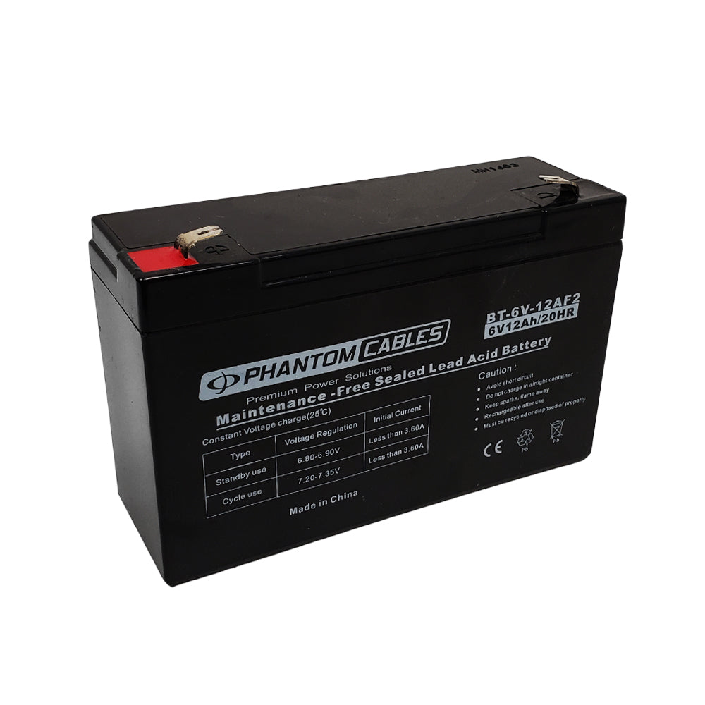 Sealed Lead Acid AGM Battery 6V 12amp x 16