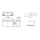 Sealed Lead Acid AGM Battery 6V 12amp x 6