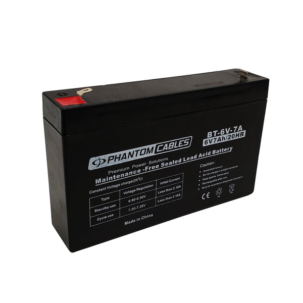 Sealed Lead Acid Battery 6V 7amp x 3