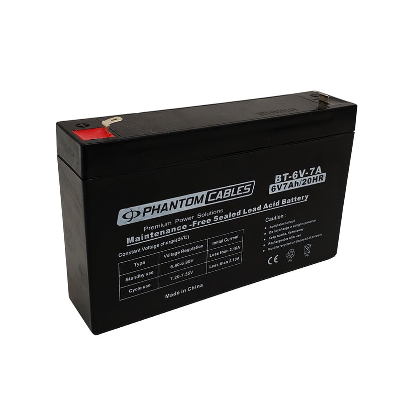 Sealed Lead Acid Battery 6V 7amp x 2