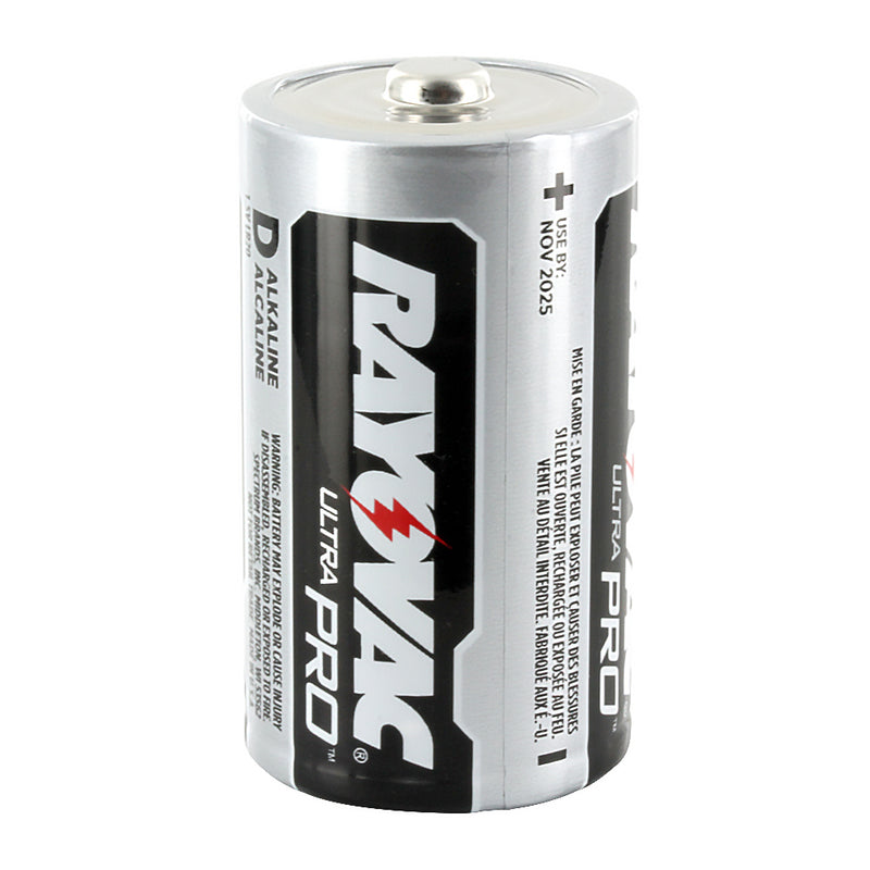 Rayovac D Industrial Alkaline Batteries - AL-D 6 per pack