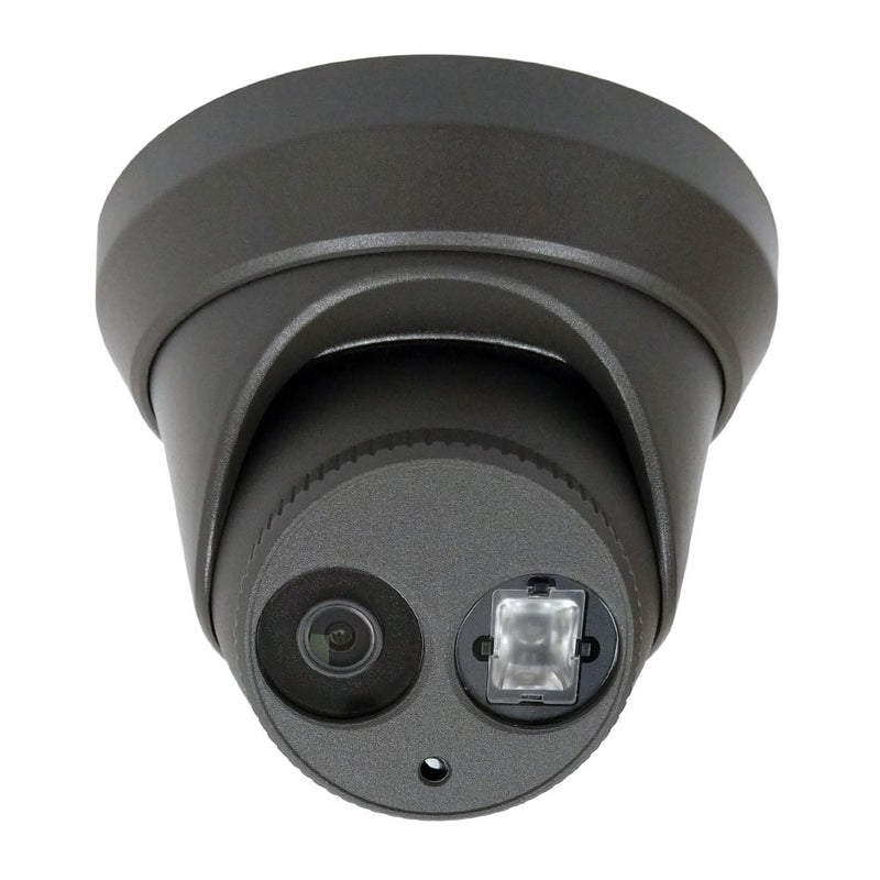 2MP Turret Camera 2.8mm Fixed Lens Smart IR with 40m Range IP67 Rated - Grey