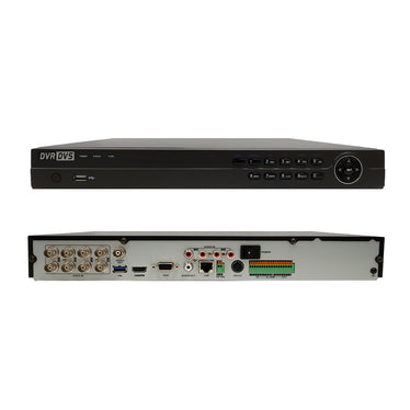 Epcom 16-Channel 1080p HD DVR Recorder – H.264+ AHD/TVI/CVBS/CVI Security System