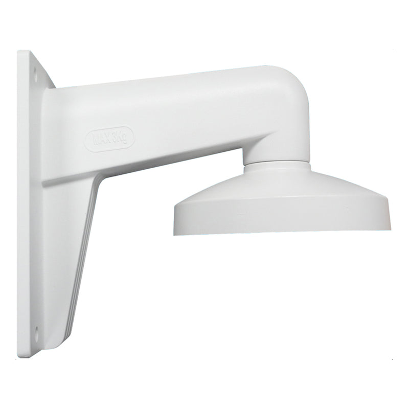 Wall Mounting Bracket for Turret Color Night Vision Camera - White