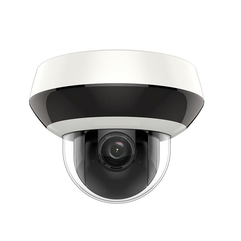 4MP Dome IP Camera PTZ 2.8-12mm Lens 4x Optical 16x Digital Zoom IP66 Rated - White