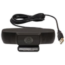 Phantom Cables Webcam 1920x1080p @30fps with Microphone - USB 2.0 6ft Cable - Black