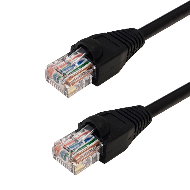 RJ45 CAT5E UTP Gel Filled Outdoor UV Direct Burial Cable - Black