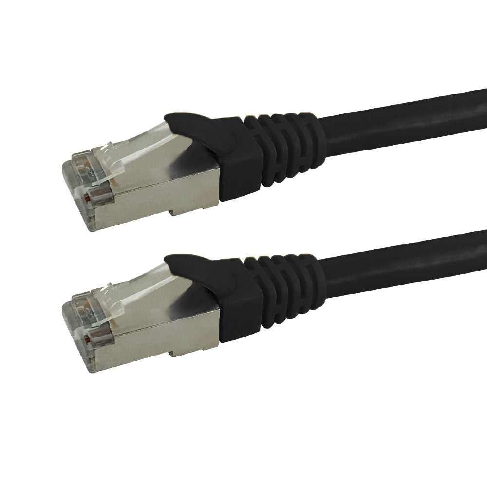 RJ45 CAT6A SSTP 10GB Molded Shielded Patch Cable - Premium Fluke® Patc