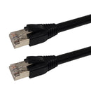 RJ45 CAT5E Shielded FTP Outdoor UV Direct Burial Cable - Black