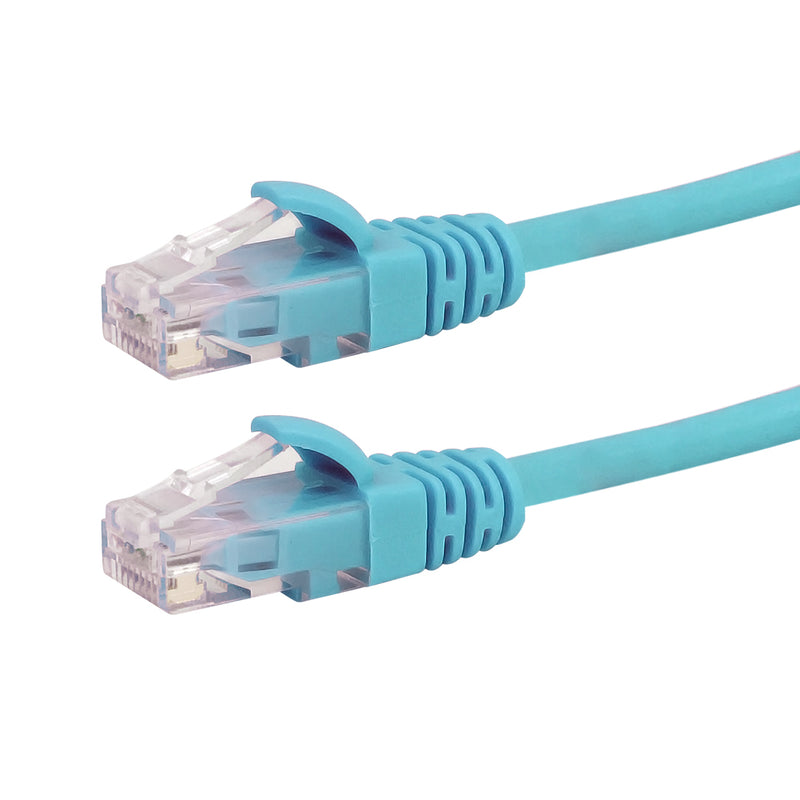 RJ45 Cat6a UTP 10GB Molded Premium Fluke® Patch Cable Certified - CMR Riser Rated
