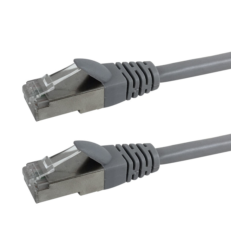 Cat6 Stranded Shielded 26AWG Molded Premium Fluke® Patch Cable Certified - CMR Riser Rated