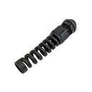 Cable Gland with Strain Relief M20x1.5 Thread - Cable OD 10~14mm - IP68 - Black
