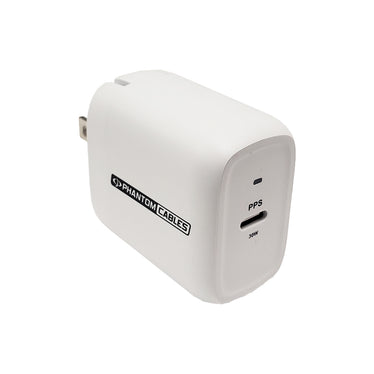 USB Wall Charger 30W USB Type-C GaN PPS White