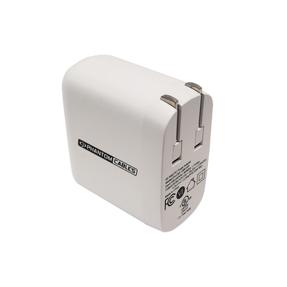 USB Wall Charger - 30W - USB Type-C - GaN & PPS - White