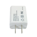 USB A Female To AC (110V) Adapter (5V/1A) - White