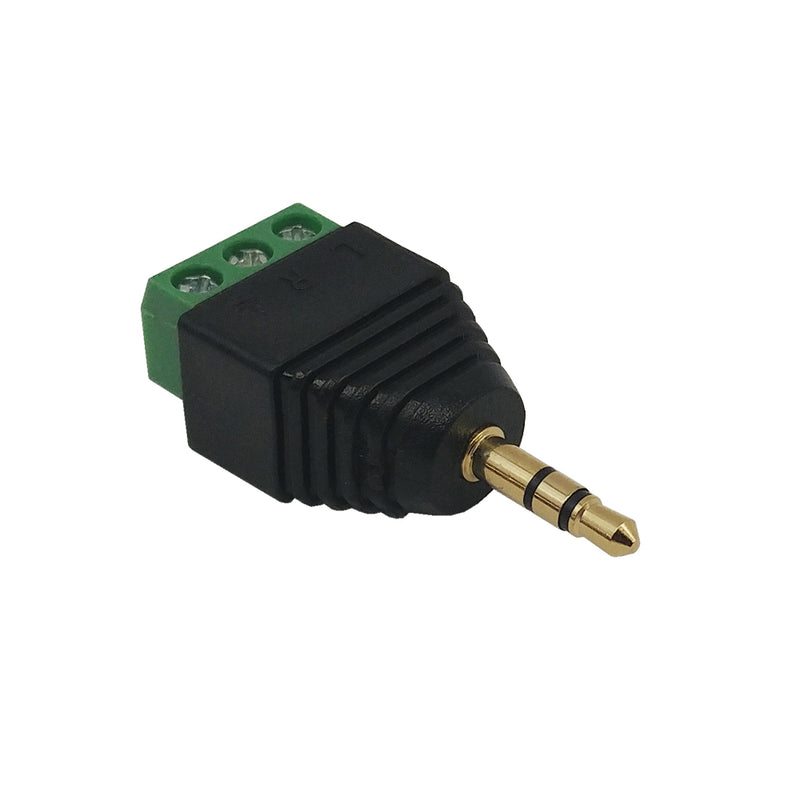 3.5mm Stereo Male Screw Down Connector
