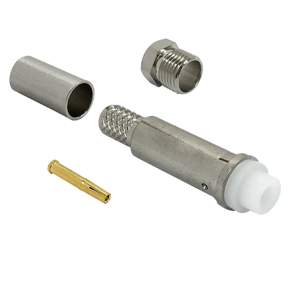 FME Female Crimp Connector for RG58 LMR-195 50 Ohm