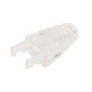RJ45 Cat5e Snagless Boot (No Tab) - Clear - Pack of 50