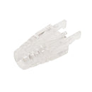 RJ45 CAT6 Snagless Boot (No Tab) - Clear - Pack of 50