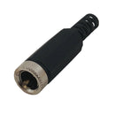DC Power Connector Female 2.1mm x 5.5mm Plastic Shell
