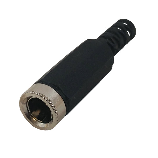 DC Power Connector Female 2.1mm x 5.5mm Plastic Shell