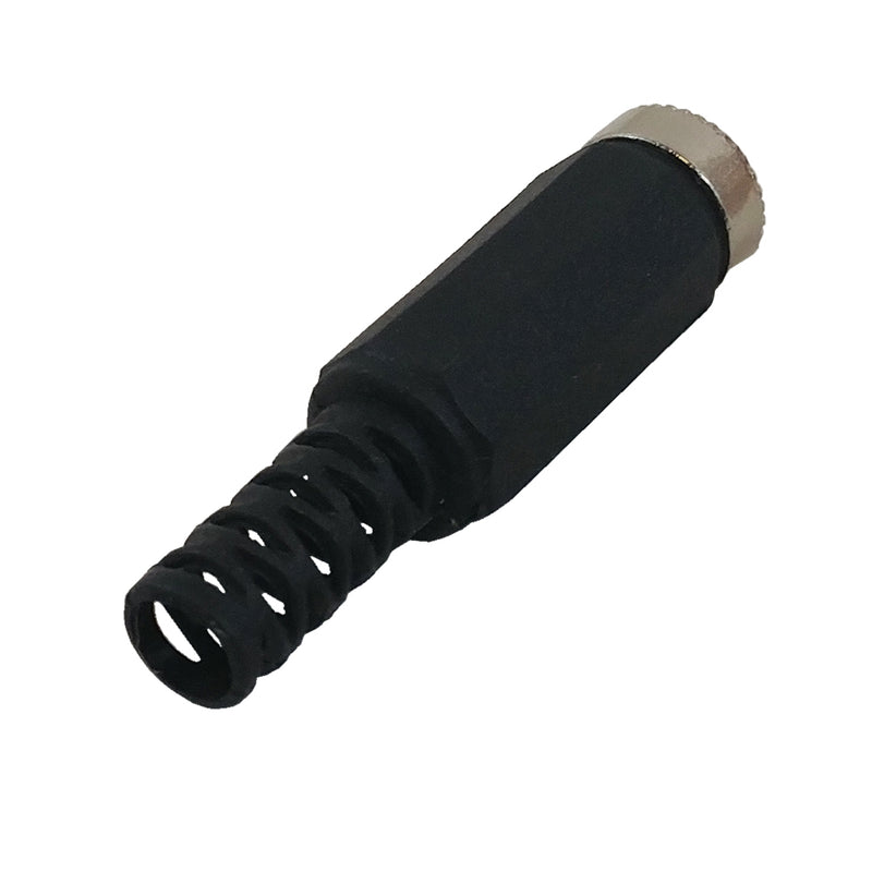 DC Power Connector Female 2.1mm x 5.5mm Plastic Shell