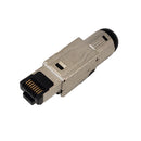RJ45 Cat8 Shielded Field Termination Tool-Less Plug (Solid or Stranded) (8P 8C) - IP20