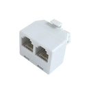 RJ12 Tee Adapter (2x RJ12 Female, 1x RJ12 Male)