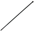24 Inch Cable Tie (175lb) - UV & Weather Resistant Nylon 66 - Black - Pack of 100