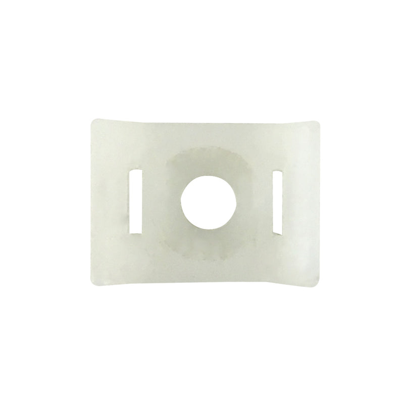 Cable Tie Screw Mount Base - Pack of 100