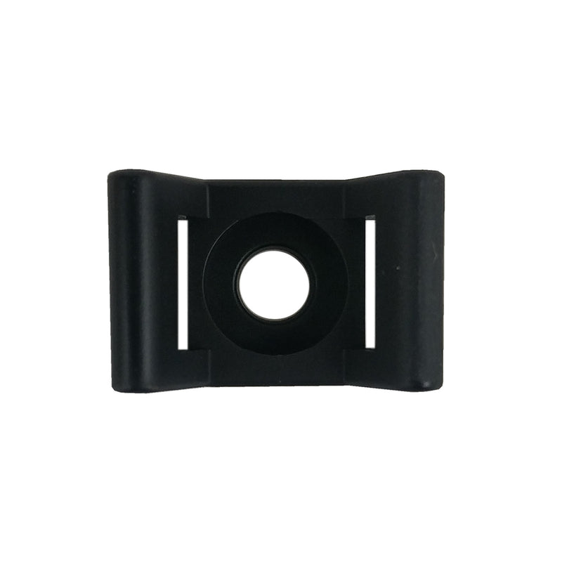 Cable Tie Screw Mount Base - Pack of 100