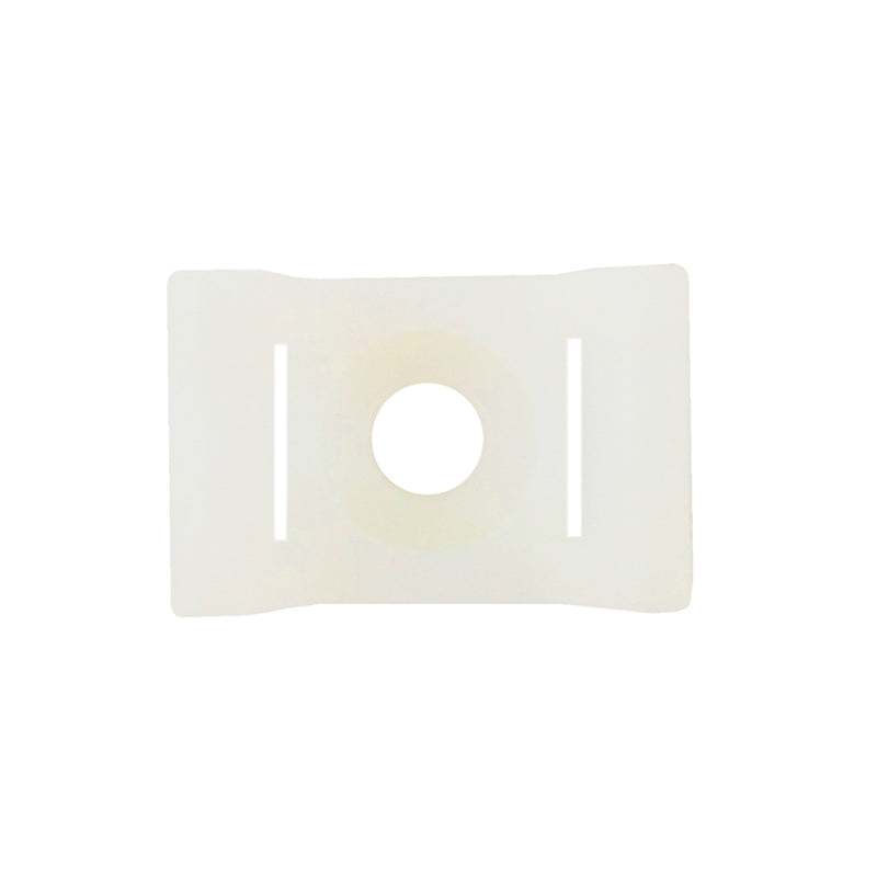 Cable Tie Screw Mount Base - Pack of 100