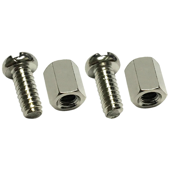 13mm Screws Hex Nuts for Securing D-Cut Connectors to Patch Panels and Wall Plates