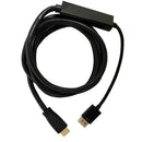 DisplayPort Male to HDMI Male Cable with Audio - 4Kx2K 60Hz - 28AWG CL3/FT4