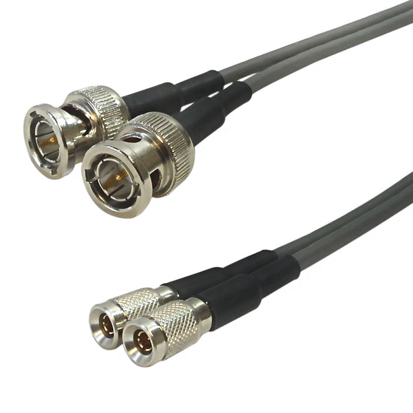 DS3 735A Duplex BNC to DIN 1.0/2.3 Male