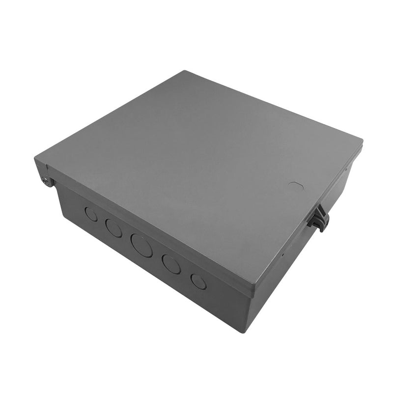 Enclosure Box 11" x 11" x 3.5", Indoor/Outdoor Non-Metallic, NEMA 3R Rated - Grey