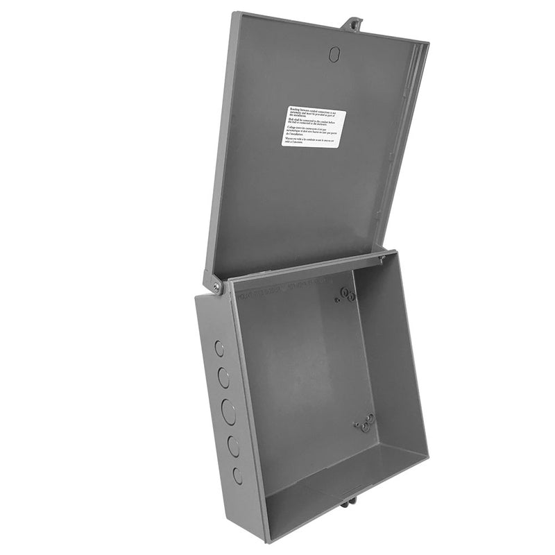 Enclosure Box 12" x 4", Indoor/Outdoor Non-Metallic, NEMA 3R Rated - Grey