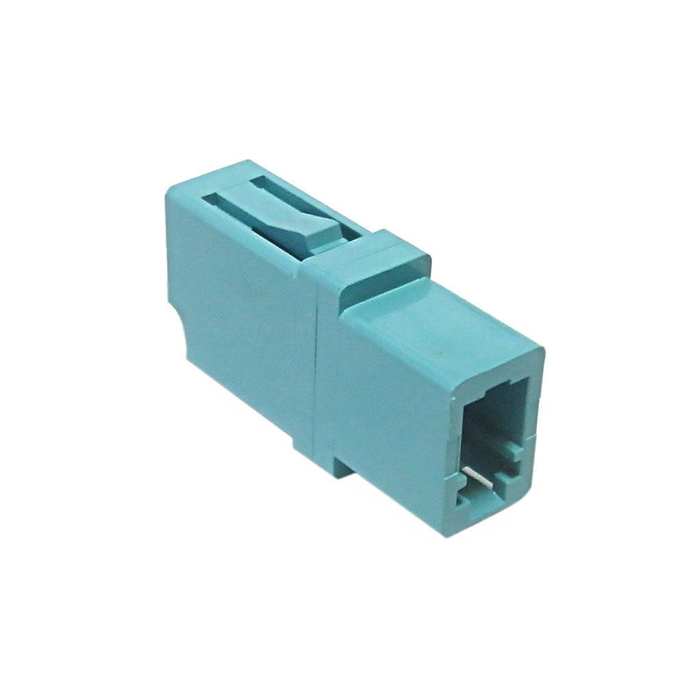 LC/LC Fiber Coupler F/F Multimode 50 Micron 10gig OM3/OM4 Simplex Cera