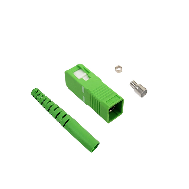 SC/APC SM Simplex Connector for 2mm Jacket (50 pack)