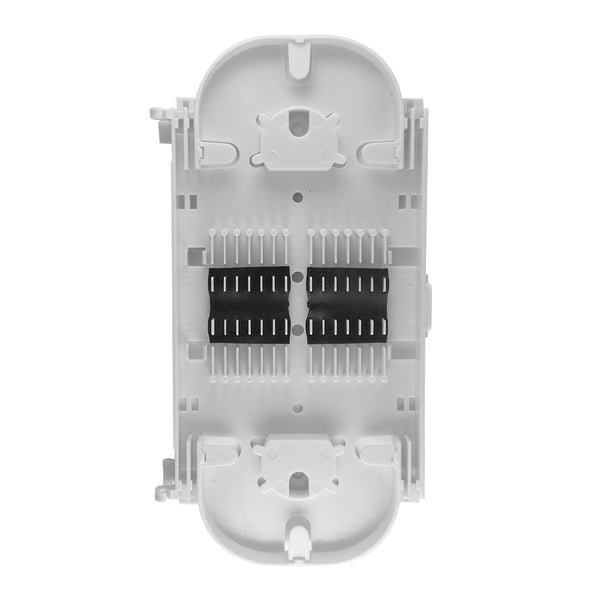 Fiber Optic Splice Trays Holds 24x 900um Fibers - White