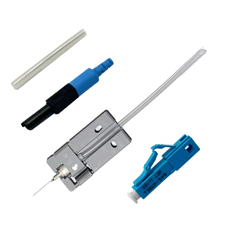 AFL FUSEConnect LC/UPC SM Connector - 900um Blue (6 pack)