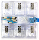 AFL FUSEConnect SC/UPC SM Connector - 900um Blue (6 pack)