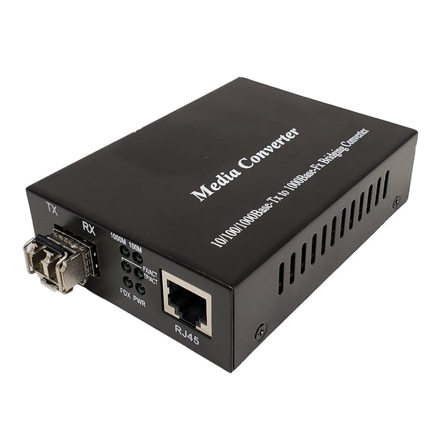 10/100/1000 Multimode Media Converter 550m LC 850nm