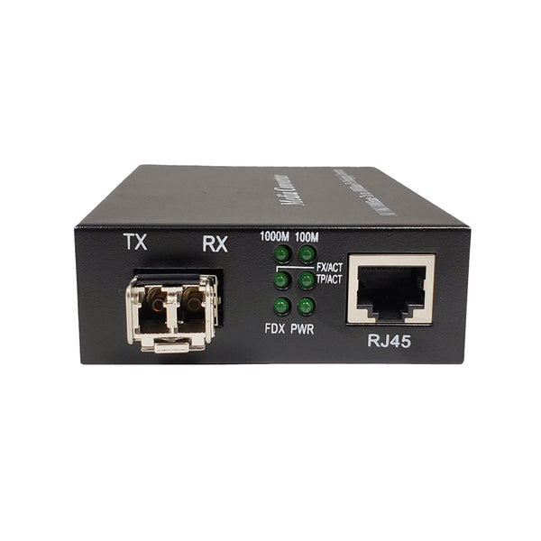10/100/1000 Multimode Media Converter 550m LC 850nm