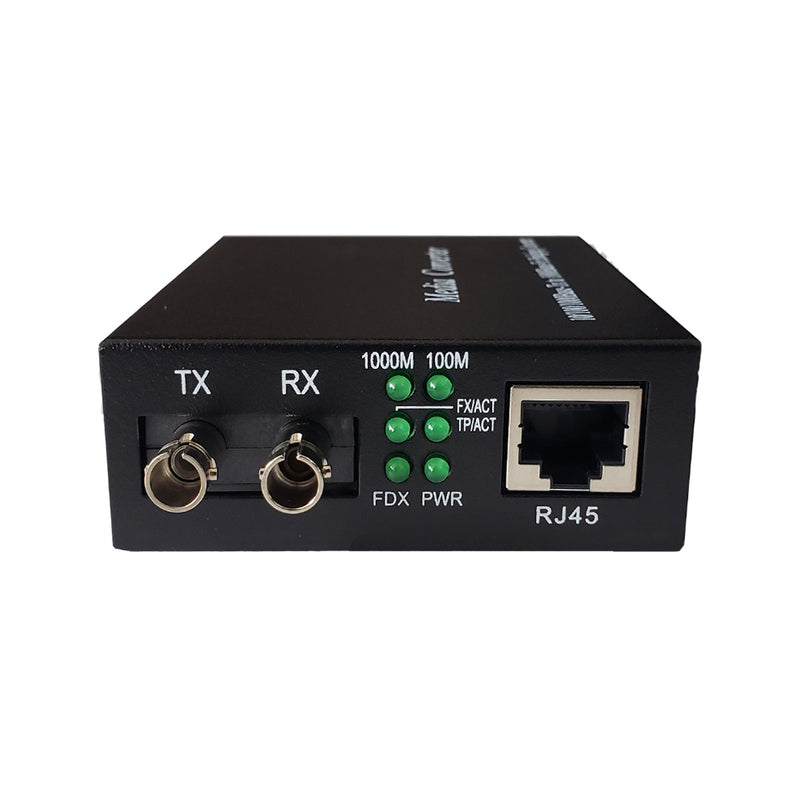 10/100/1000 Multimode Media Converter 550m ST 850nm