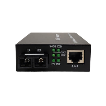SYSCOM EtherGazer1000 ネットワーク機器 SC910G 10/100/1000 Singlemode media converter 40km SC (1310nm)