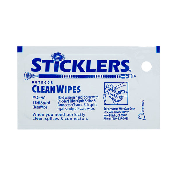 Sticklers® Outdoor Cleanwipes - 50 packets per bag