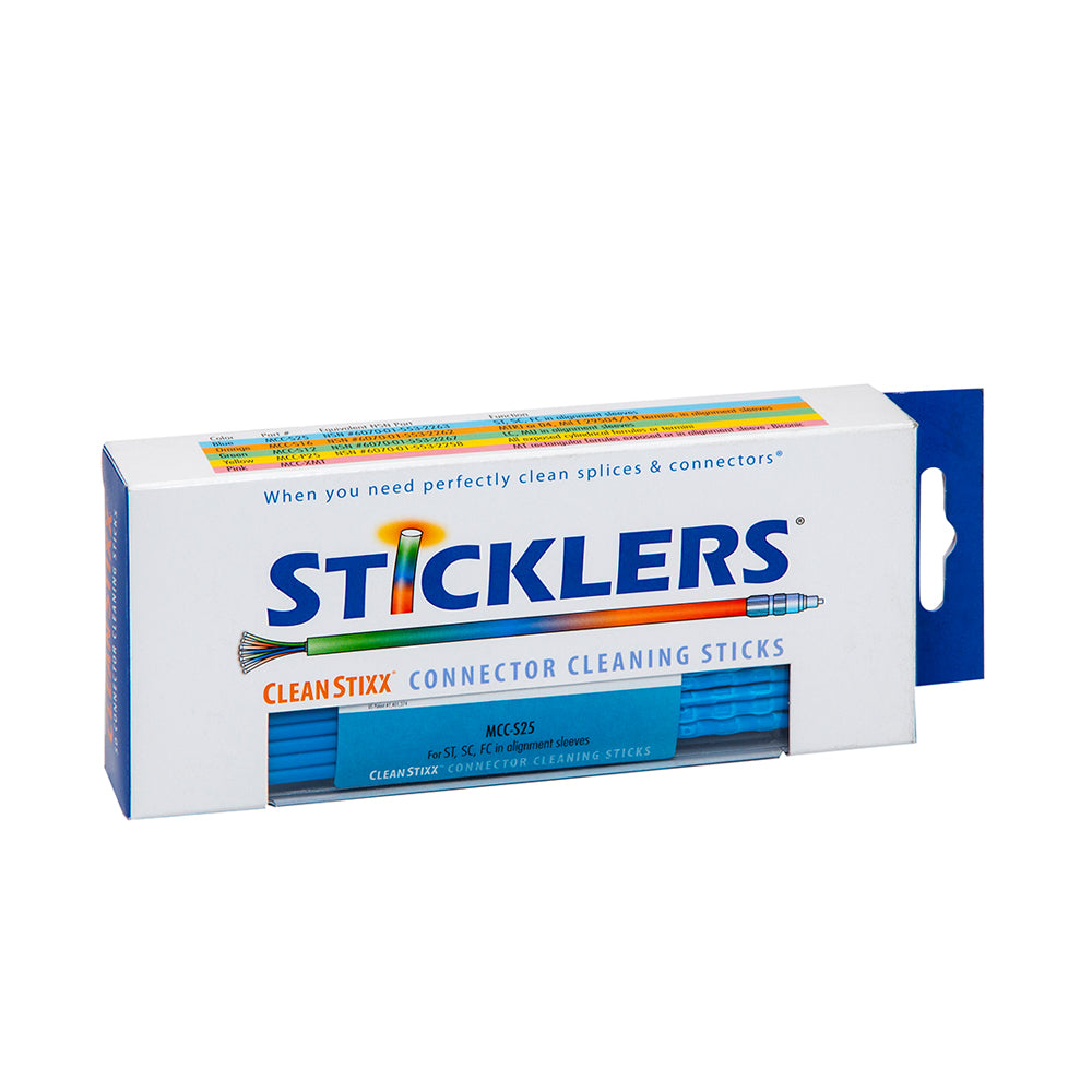 Sticklers™ CleaningStixx™ for 2.50mm ferrules (SC - FC - ST) - 50 per