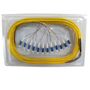 3m LC/UPC OS2 Singlemode Simplex 9 micron - 900um Jacketed Pigtail - 19inch Fan-Out - OFNR