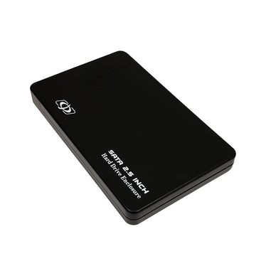 inch External Hard Drive Enclosure USB Type C Black